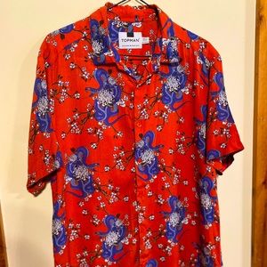 TOPMAN Short Sleeve Button Up